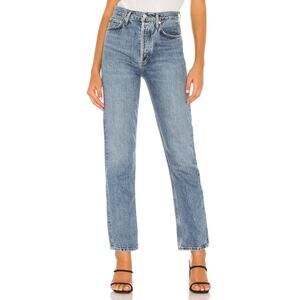 Agolde '90'S' Blue Cotton Pinch Waist Denim Jean Size 26